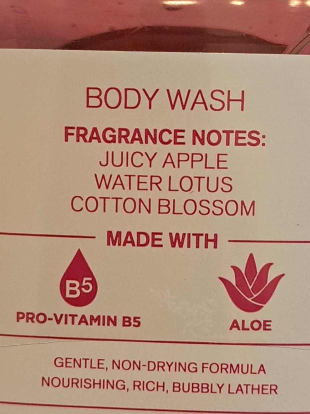 BATH & BODY WORKS PINK TIE DYE BODY WASH - Picture 9 of 9